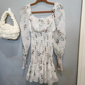 Nasty Gal floral dress